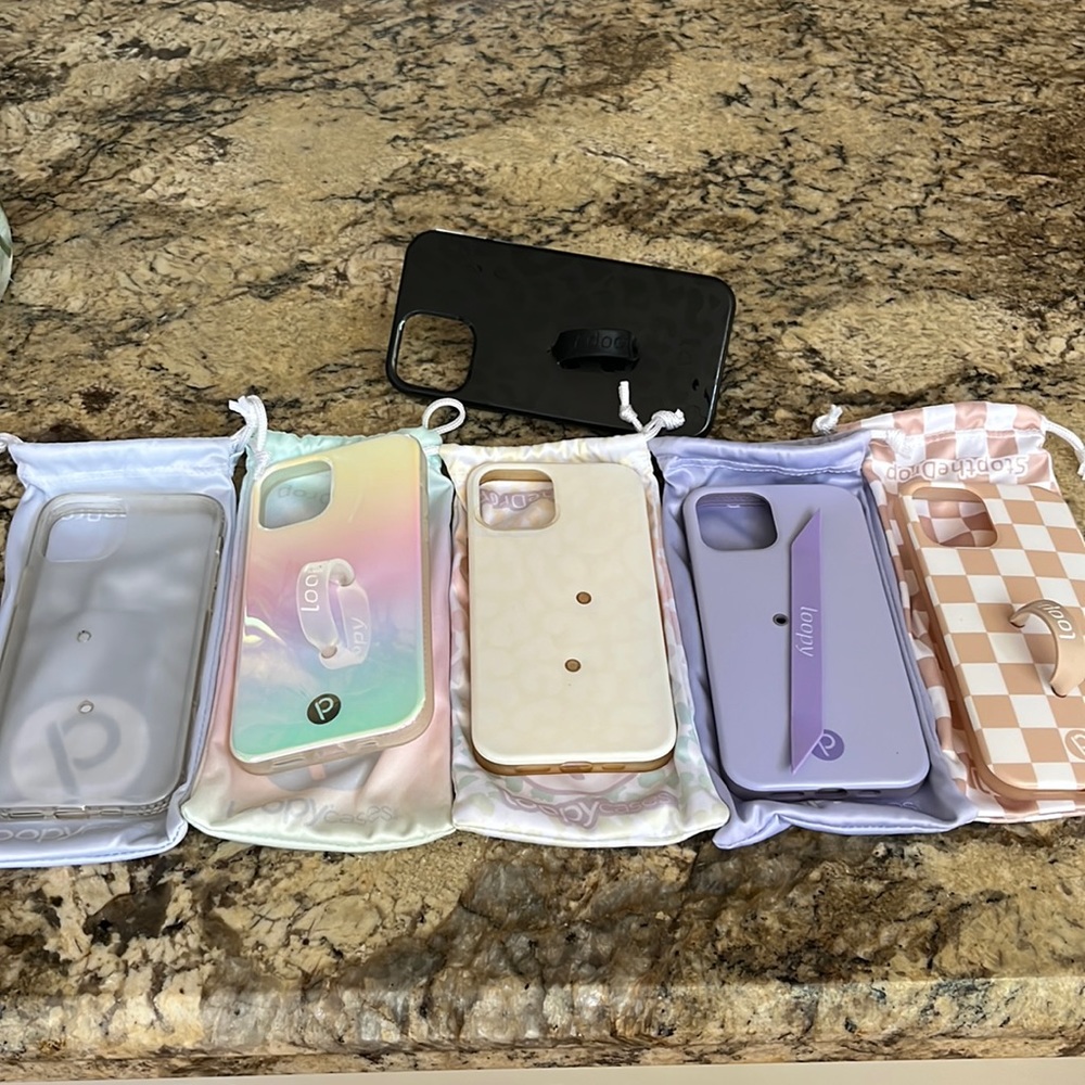 Loopy Case iPhone 12/12 Pro (6.1 screen) Set of 6